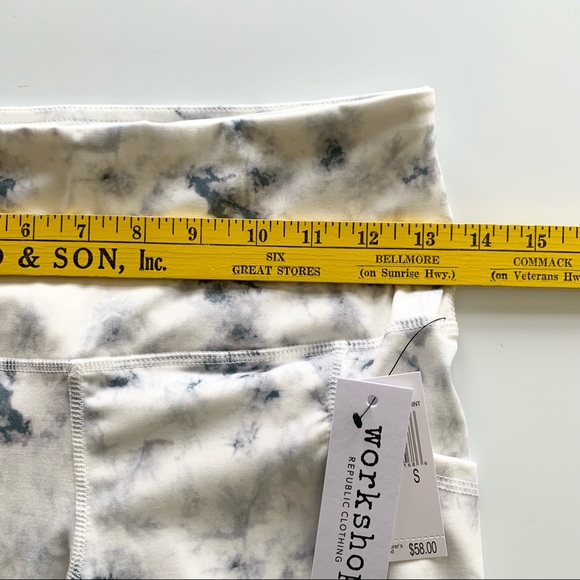 🌸New🌸 Workshop Tie Dye Legging With Pocket Sz Small NWT - Picture 8 of 10
